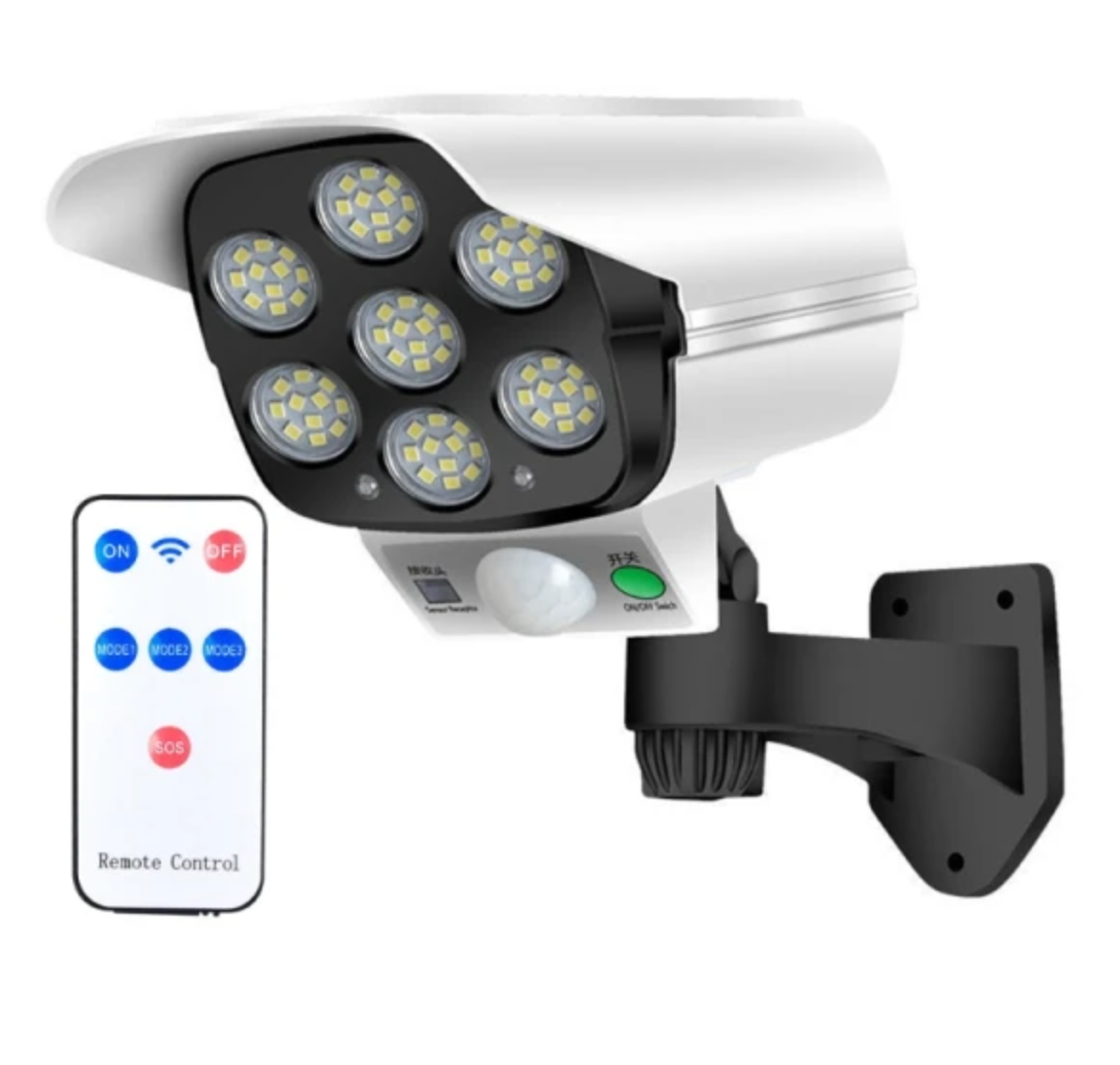 Solcellsdriven Utomhusbelysning med Rörelsesensor