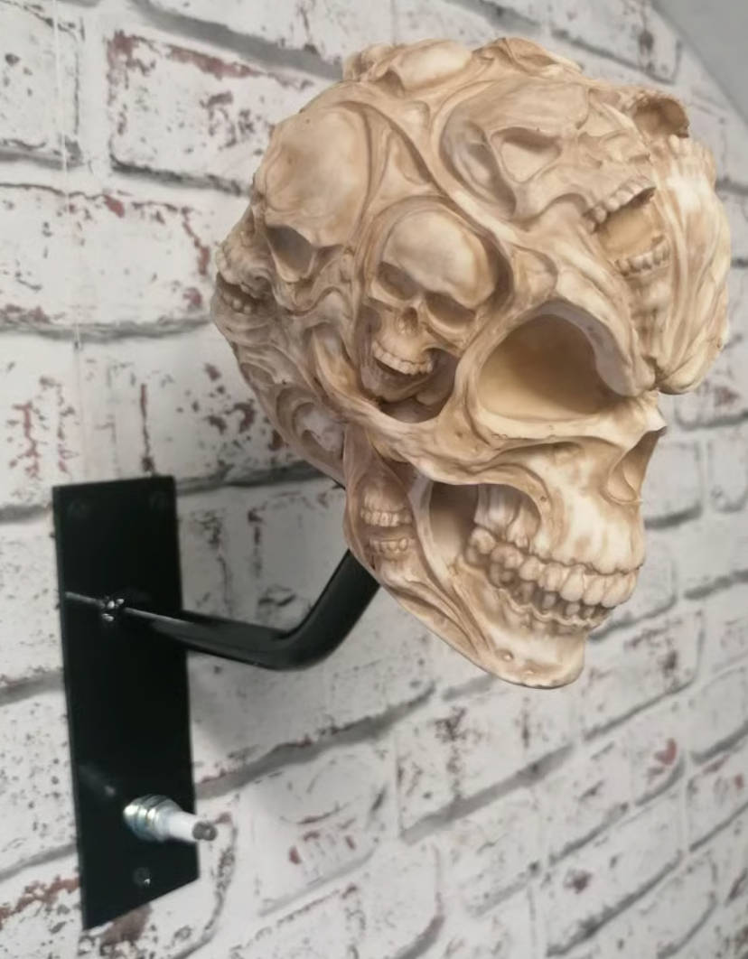 SkullRack – Houder voor helm en jas