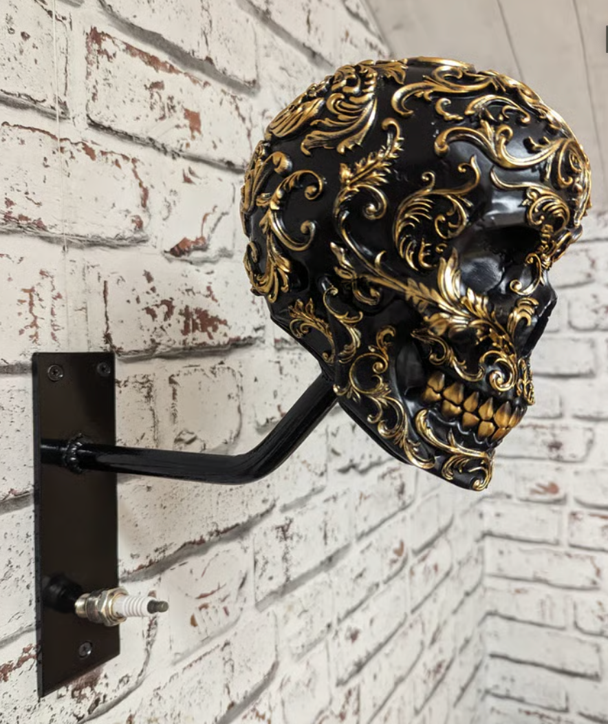 SkullRack – Houder voor helm en jas
