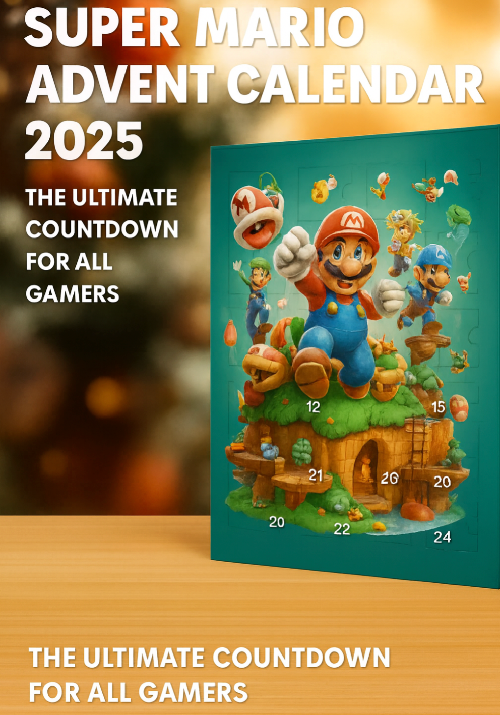 Super Mario Advent Calendar 2025 โ the ultimate countdown for every gamer ๐ฎโจ