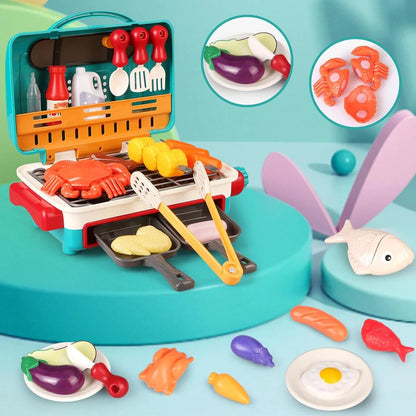 Grillset für Kinder – Fördert Motorik, Kreativität und soziale Fähigkeiten!