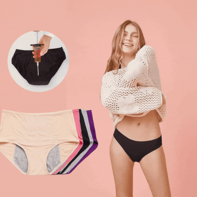 LeakFree™ l Garantert å holde deg tørr hele dagen 2+4 Gratis!