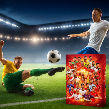 Calendrier de l’Avent 2025 – Le plaisir du football en attendant Noël ! 🎄⚽