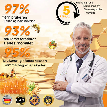 AFGAFG™ Bienegift-Smertefri Krem – Lindrer Smerter, Hevelser og Fremmer Beinhelse