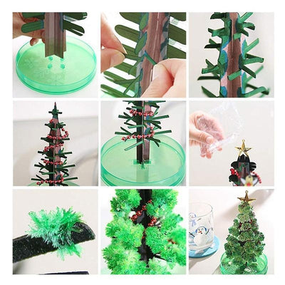 LystigMagi™ - 14 cm magisk voksende juletre | 1 + 1 GRATIS