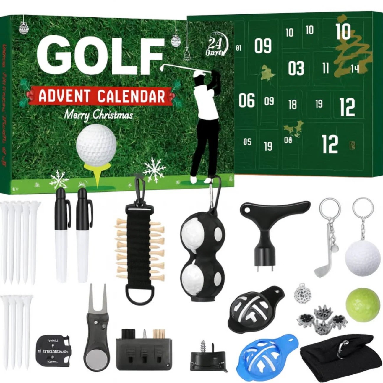 Golf Adventskalender – 24 dagen vol verrassingen voor elke golfliefhebber⛳