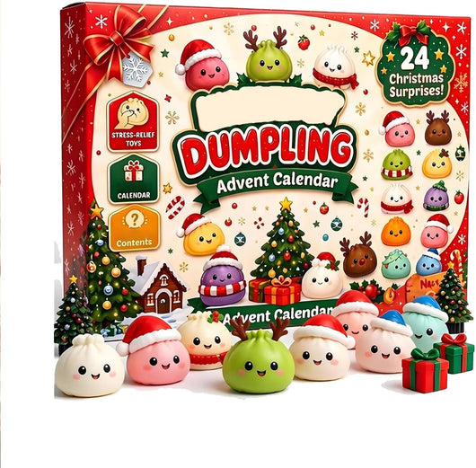 Calendario de Adviento de Squishies™ 2026 | 24 ventanitas, 24 squishies diferentes