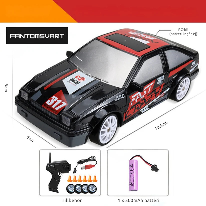 Turbo™ Drifting RC-bil