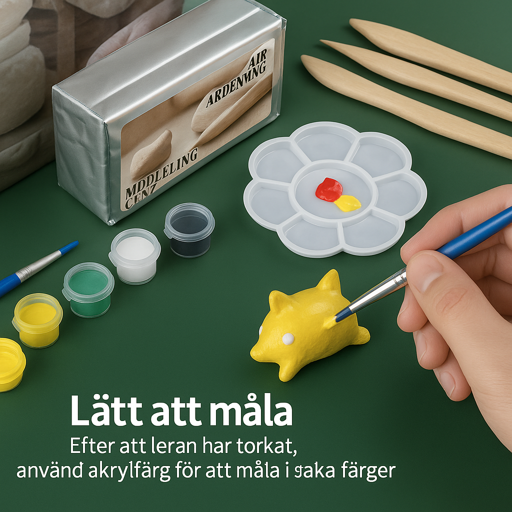 Ge Liv Åt Din Kreativitet med Vår Kit – Skapa Magiska Föremål Hemma!