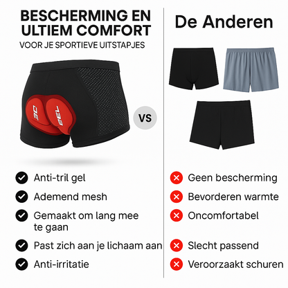 Zeg vaarwel tegen zadelpijn – met de 5D Gel Boxer van Ozalo