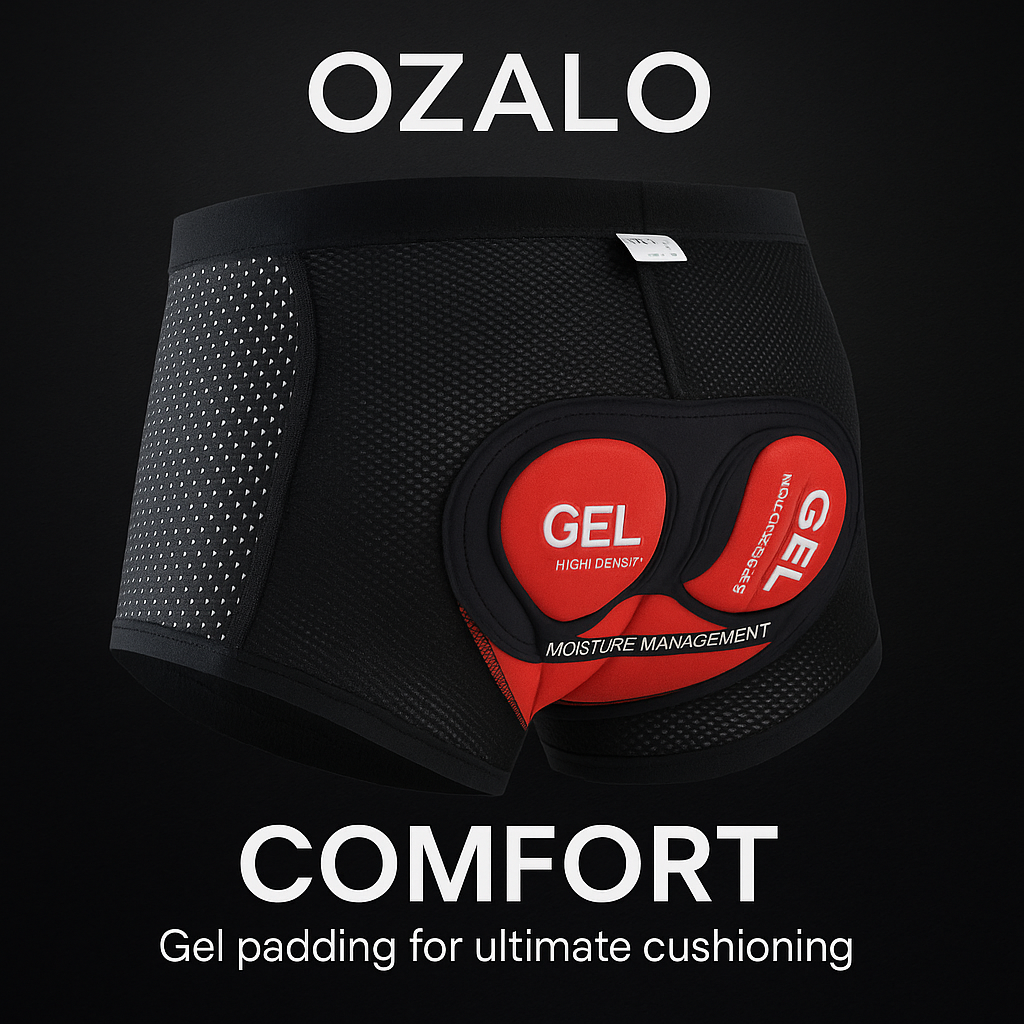 Zeg vaarwel tegen zadelpijn – met de 5D Gel Boxer van Ozalo