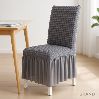 Stoltrekk med Skjørtedetalj – Perfekt for Bryllup, Fester og Hjemmeinnredning