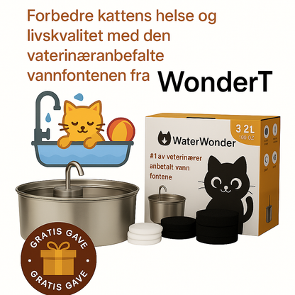 WaterWonder™ Vitenskapelig utviklet for kattens helse og velvære