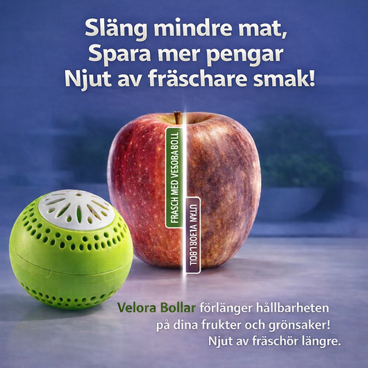 Velora Produce Saver – Håller frukt och grönsaker färska längre