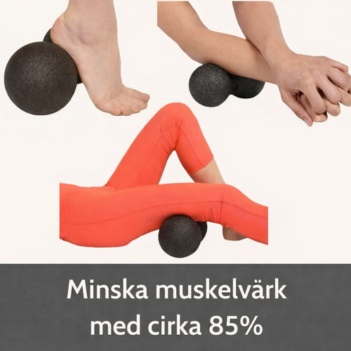 Peanut Ball - Specialdesignad för triggerpunkter djup och muskelavslappning