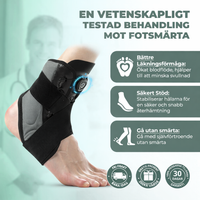 Velora® Stabiliserande fotledsstöd och omedelbar lindring av fotsmärta