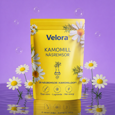 Kamomill Näsremsor | Sov Äntligen Hela Natten Naturligt ochUtan Medicin