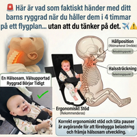 Velora™ – Babyflyghängmattan som skyddar ditt barns ryggrad samtidigt som du får båda händerna fria