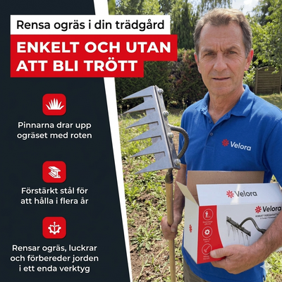Revolutionerande ogräsräfsa