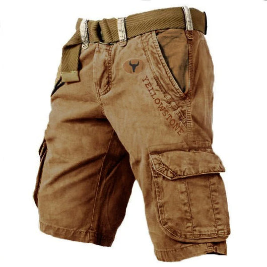 UrbanFlex™ sommershorts i bomull for menn