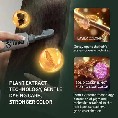 NaturalDye™ - 80 ml hårfargekrem med rene planteekstrakter | 40 % Rabatt