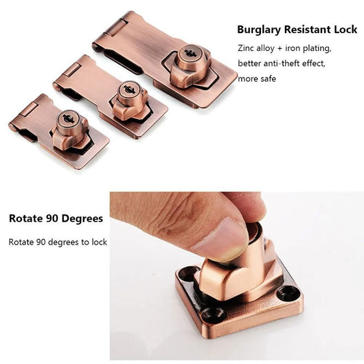 MadLock™ - uforgjengelig og estetisk lås i sinklegering | 1+1 Gratis