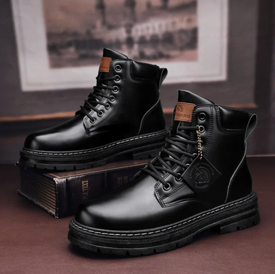 TaskBoot™ - Cowboystøvler i skinn