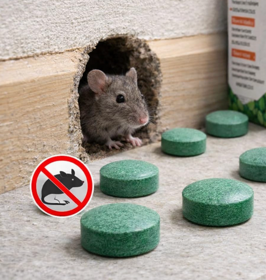 Veloras naturliga avskräckande kulor mot gnagare!