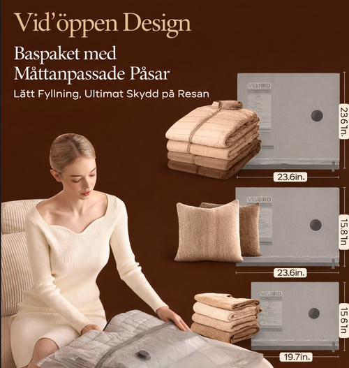 Velora™ Komplett Luftkomprimerande Packset