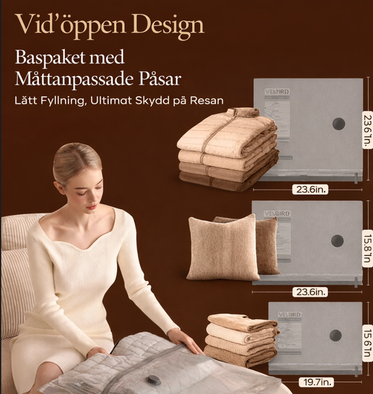 Velora™ Komplett Luftkomprimerande Packset