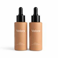 Solbrunedroppar från Velora – Lystern du dricker