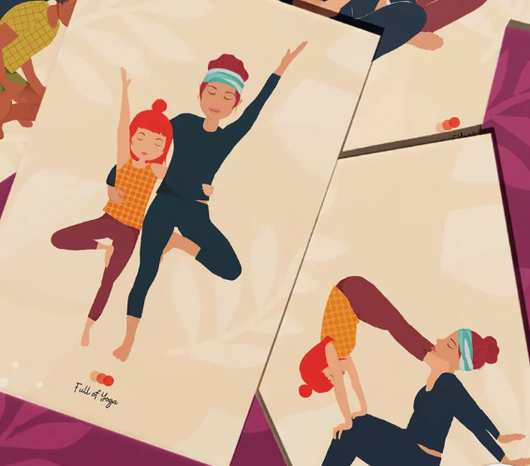 Familjeyoga Kortset