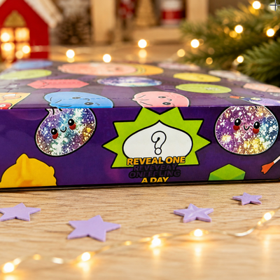 Calendario dell'Avvento Squishy di Natale™ | 24 caselle, 24 squishy diversi