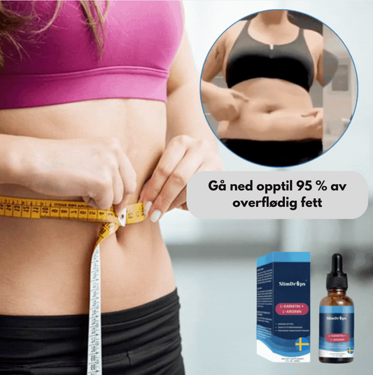 SlimDrops™ | Forbrenn 2 kg overflødig fett på bare 3 dager!