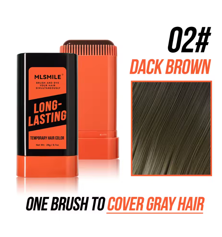 HairBlend™ Tillfällig Hårfärg Stick – Omedelbar Gråhårstäckning &amp; Vattentät