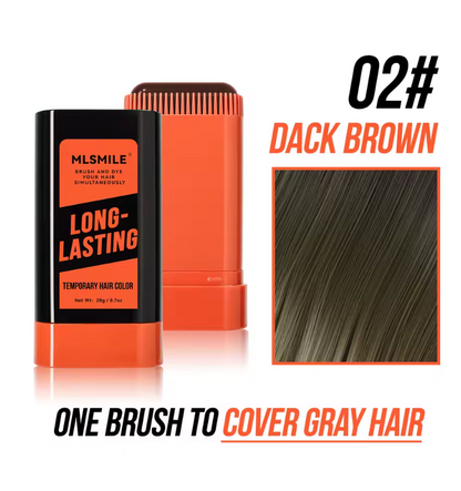 HairBlend™ Tillfällig Hårfärg Stick – Omedelbar Gråhårstäckning &amp; Vattentät