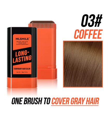 HairBlend™ Tillfällig Hårfärg Stick – Omedelbar Gråhårstäckning &amp; Vattentät