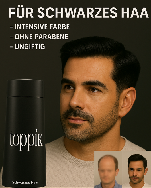 Toppik Hair Thickening – Für volleres, dichteres und gesünder aussehendes Haar in Sekundenschnelle!