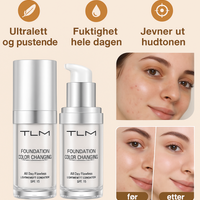TLM Fargeforvandlende Foundation – Perfekt Hud, Helt Enkelt
