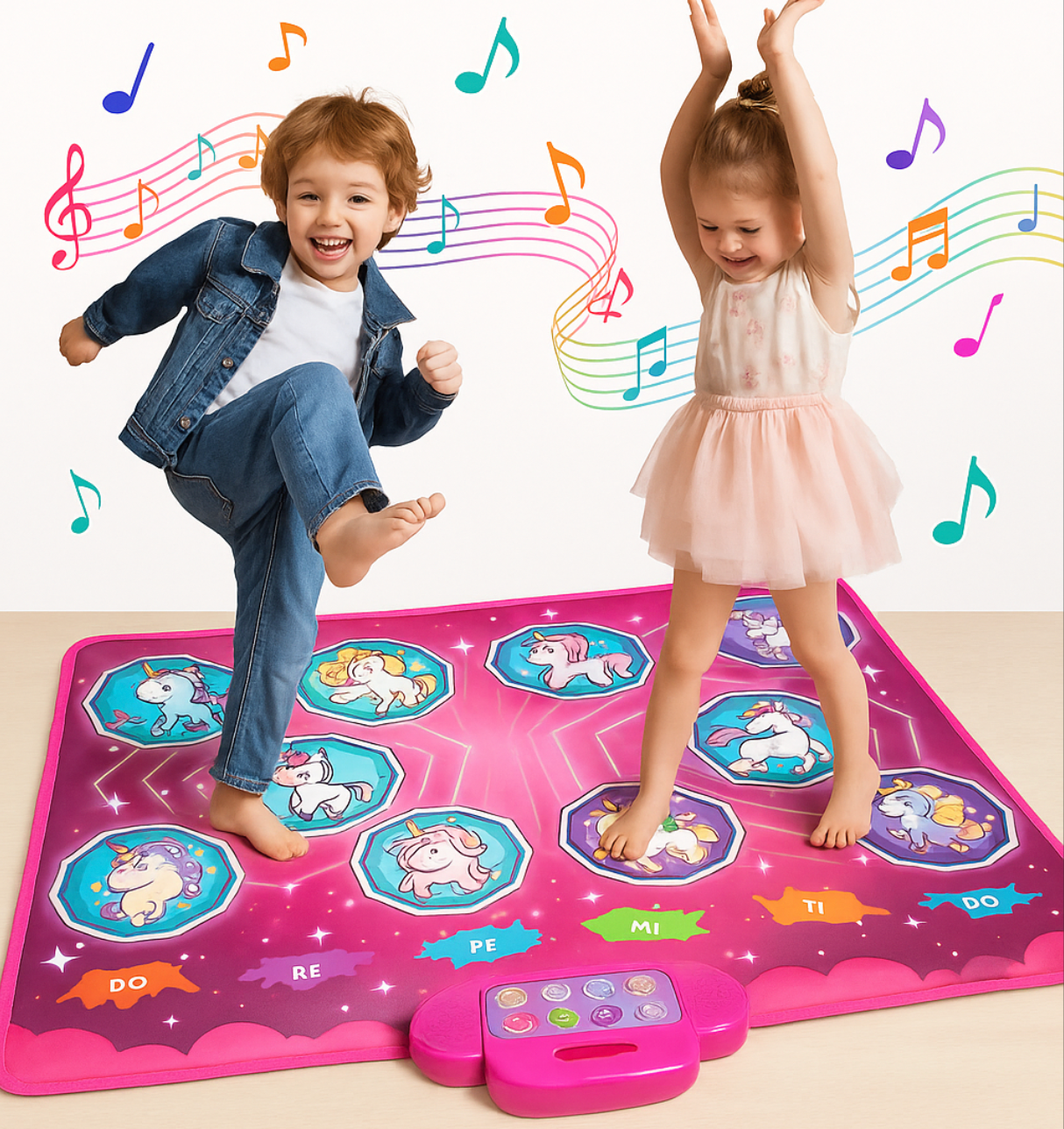 Elektronische Dansmat voor Kinderen – Met Bluetooth & 9 Niveaus Plezier! 🎶