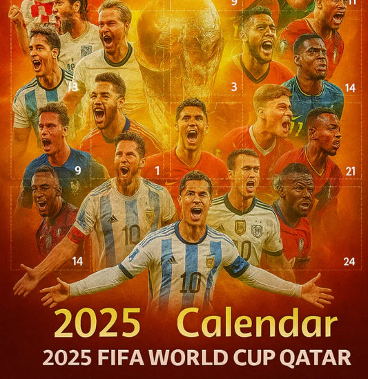 Calendrier de l’Avent 2025 – Le plaisir du football en attendant Noël ! 🎄⚽