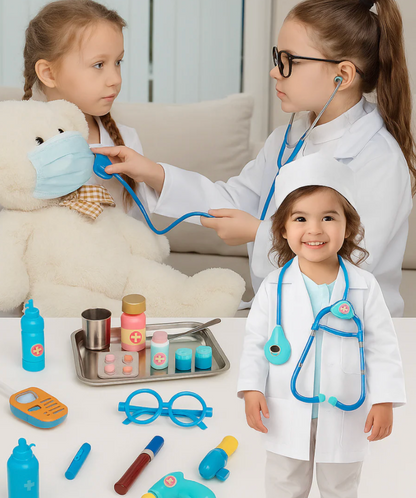 A doctor's kit that makes your child feel like a real hero 👩‍⚕️