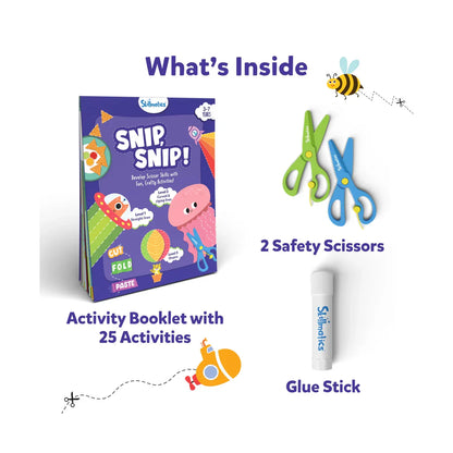 Snip Snip | Kreativt Pysselkit (Ålder 3-10 år)