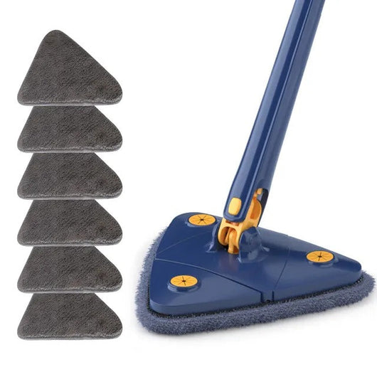 TriangleMop™ - uttrekkbar hjørnemopp i mikrofiber for dyp rengjøring | 40% Rabatt