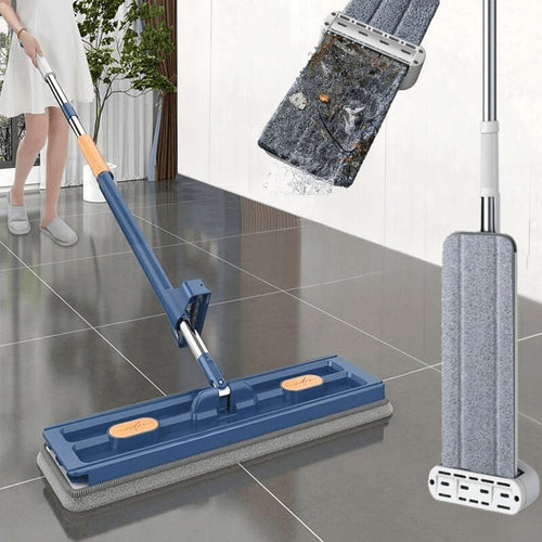 WideWipe™ - 360° roterende, selvsvingende mopp med 360° rotasjonsvinkel | 35% Rabatt