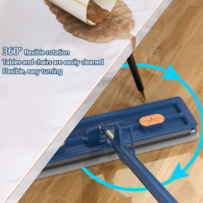 WideWipe™ - 360° roterende, selvsvingende mopp med 360° rotasjonsvinkel | 35% Rabatt