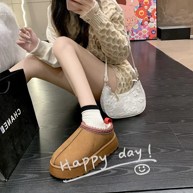 Varmesko™ - Tykke, isolerende ullsko til kvinner | 30% Rabatt