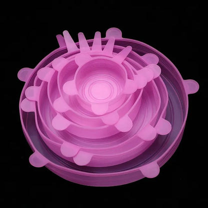 Tøyelig tetning™ - Gjenbrukbart silikonlokk for alle typer beholdere | 1+1 sett gratis