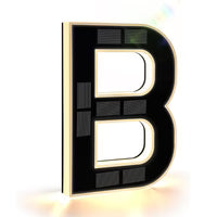 Solbelysta Husnummer - LED-skylt för modern & stilren exteriör