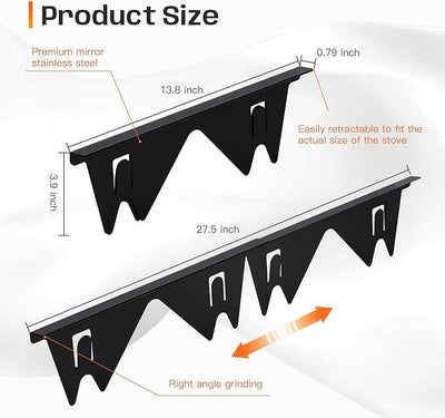 Stainless Steel Stove Gap